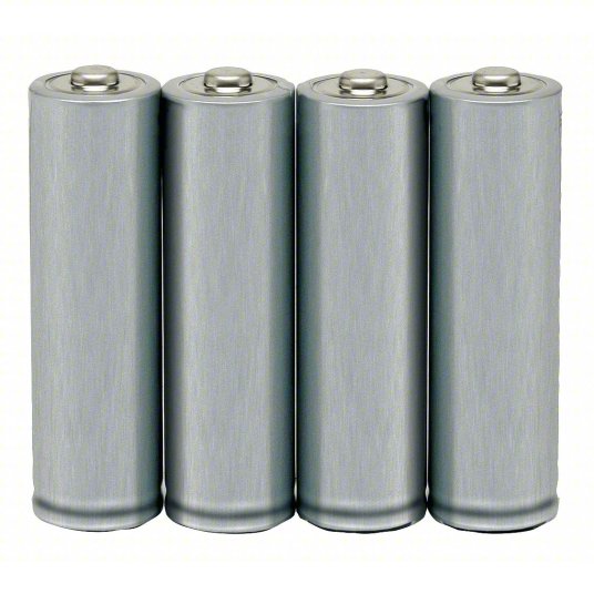 Battery: AA, Everyday, Alkaline, 1.5V DC, Ability One, 4 PK